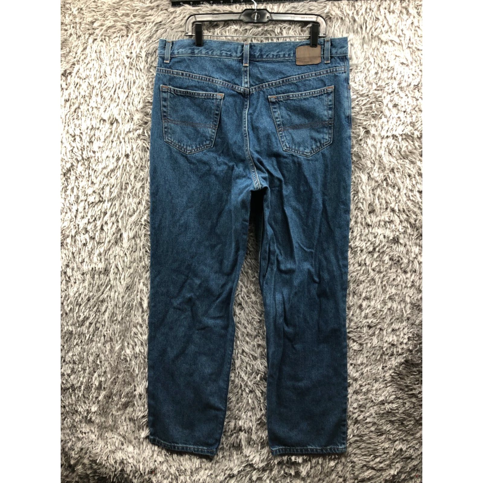 Vintage Sonoma Jeans Size 38x32 Mens Straight Mid Rise Blue Denim 5-Pocket Regular Waist Comfort Size US 38 / EU 54 - 5 Thumbnail