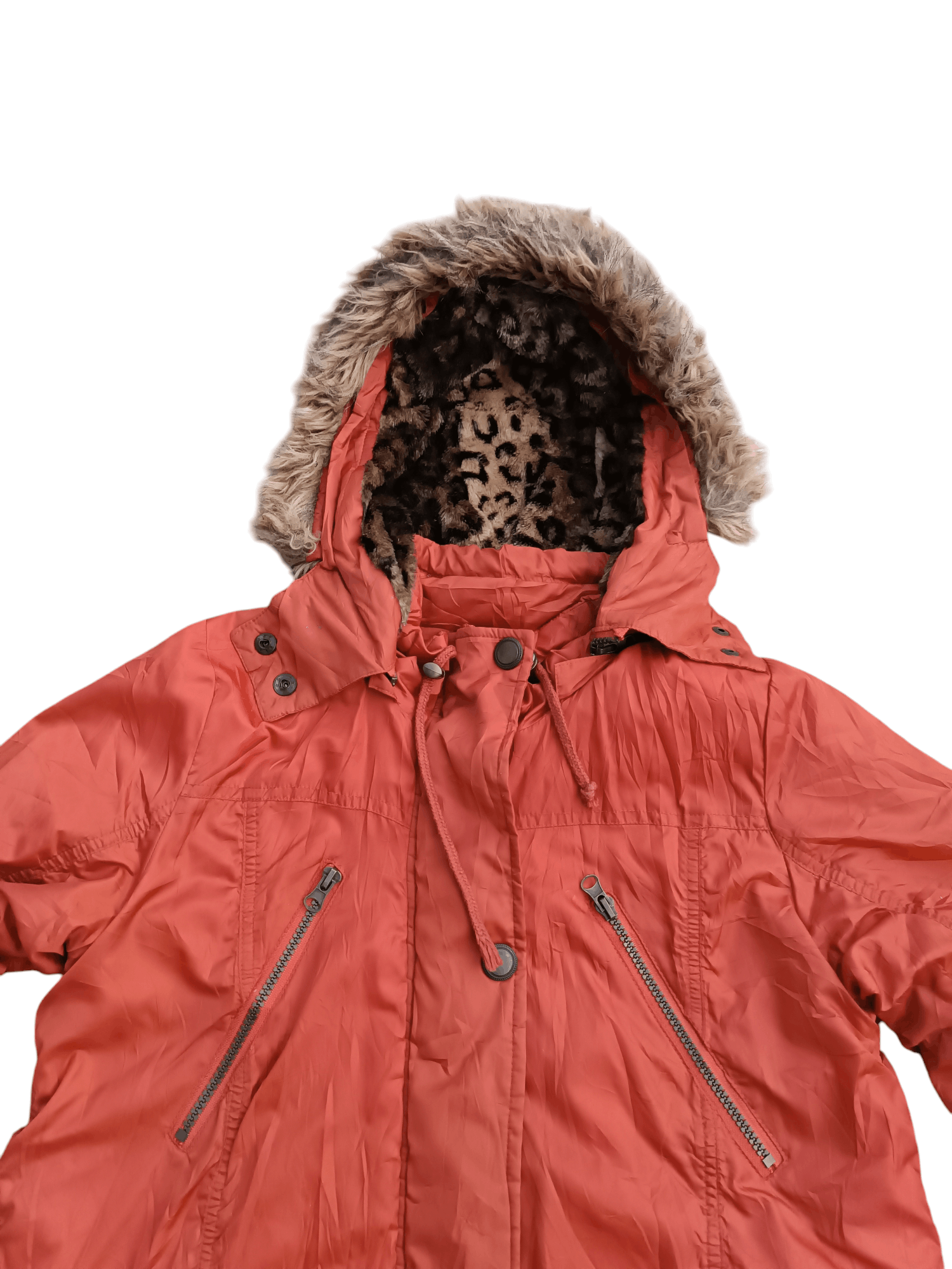 If Six Was Nine AVARICE Y2K Fur Hoodie Jacket FR003 Size US M / EU 48-50 / 2 - 9 Thumbnail