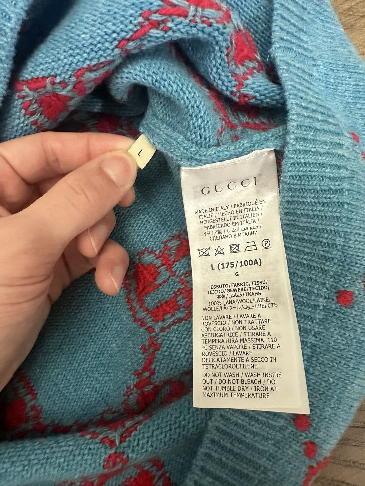 Gucci Gucci sweater Size US L / EU 52-54 / 3 - 7 Thumbnail