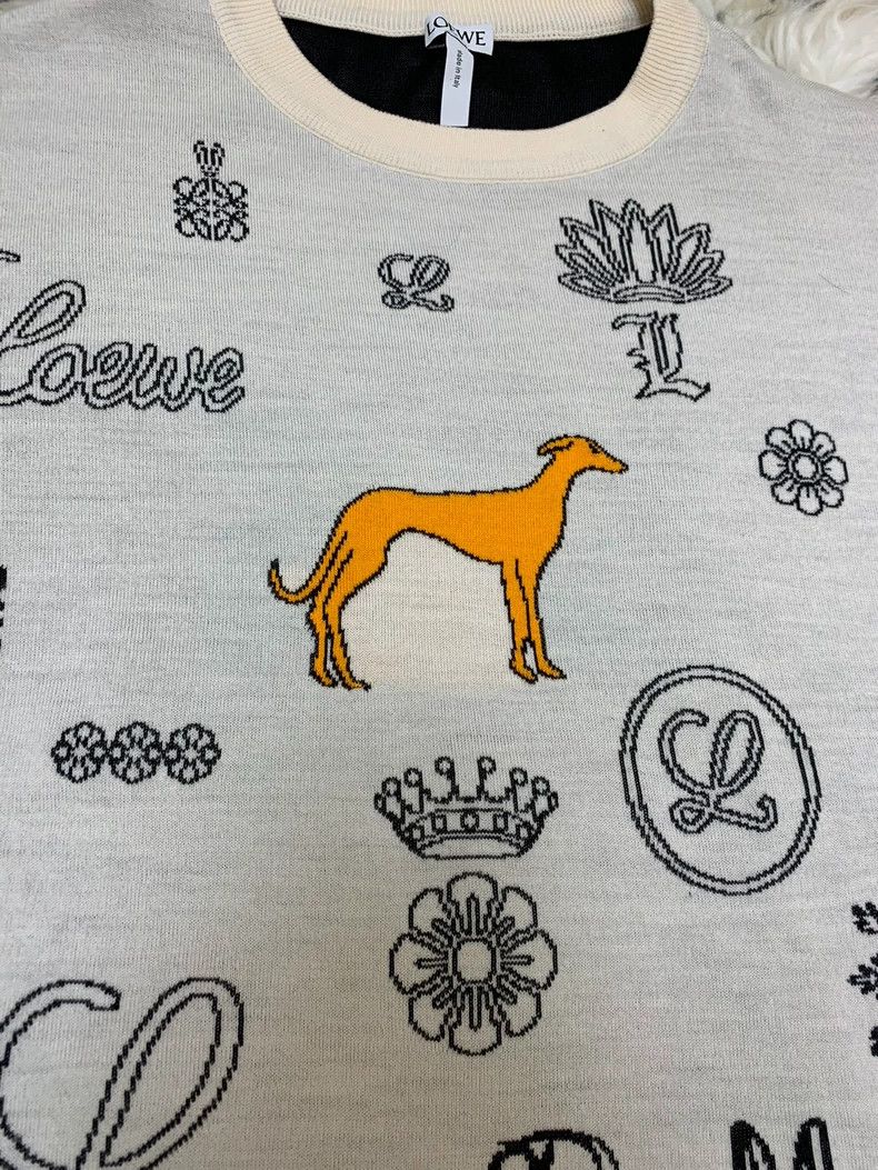 Loewe LOEWE Knitted short sleeve T-shirt Size S / US 4 / IT 40 - 2 Thumbnail