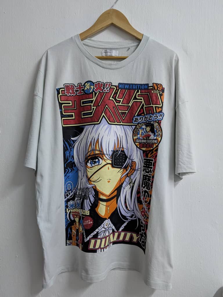 Bershka Anime Manga Cover x Bershka Size US XL / EU 56 / 4 - 1 Thumbnail