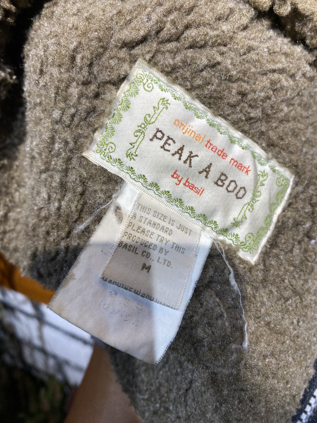 Vintage Vintage Peak A Boo by Basil Snow Mountain Fleece Vest Size US M / EU 48-50 / 2 - 10 Thumbnail