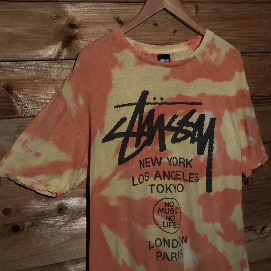 Stussy 2010 Stussy x Tower Records 30th Anniversary World Tour Tee Size US L / EU 52-54 / 3 - 4 Thumbnail
