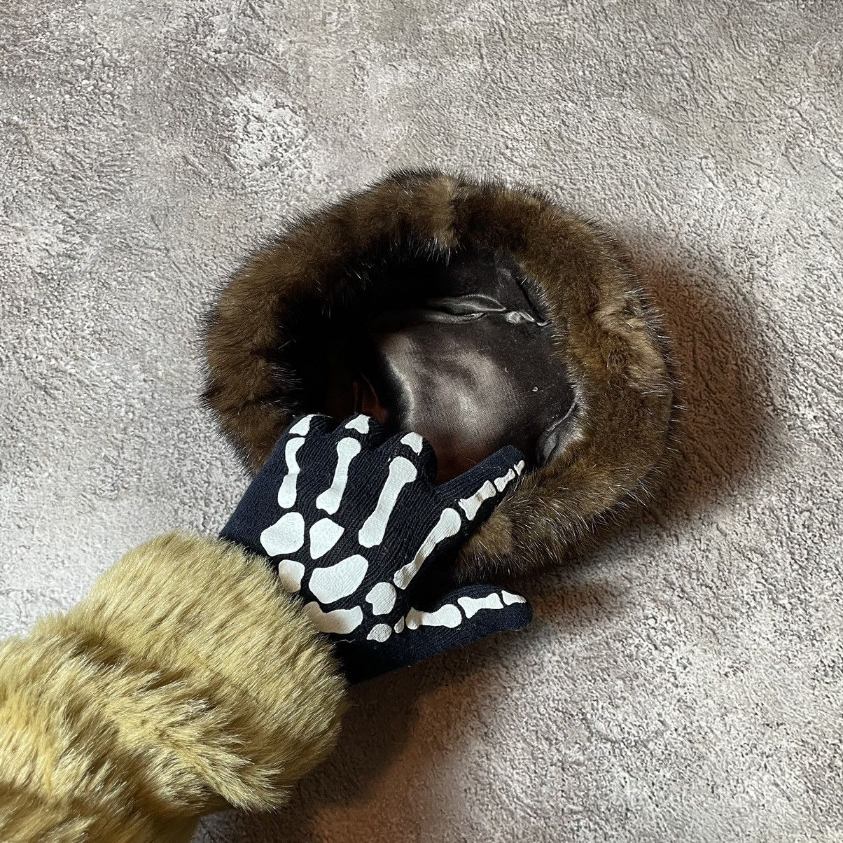 Vintage Vintage 90s Skeleton Hand Beanie Grunge Alt Streetwear OS Size ONE SIZE - 3 Thumbnail