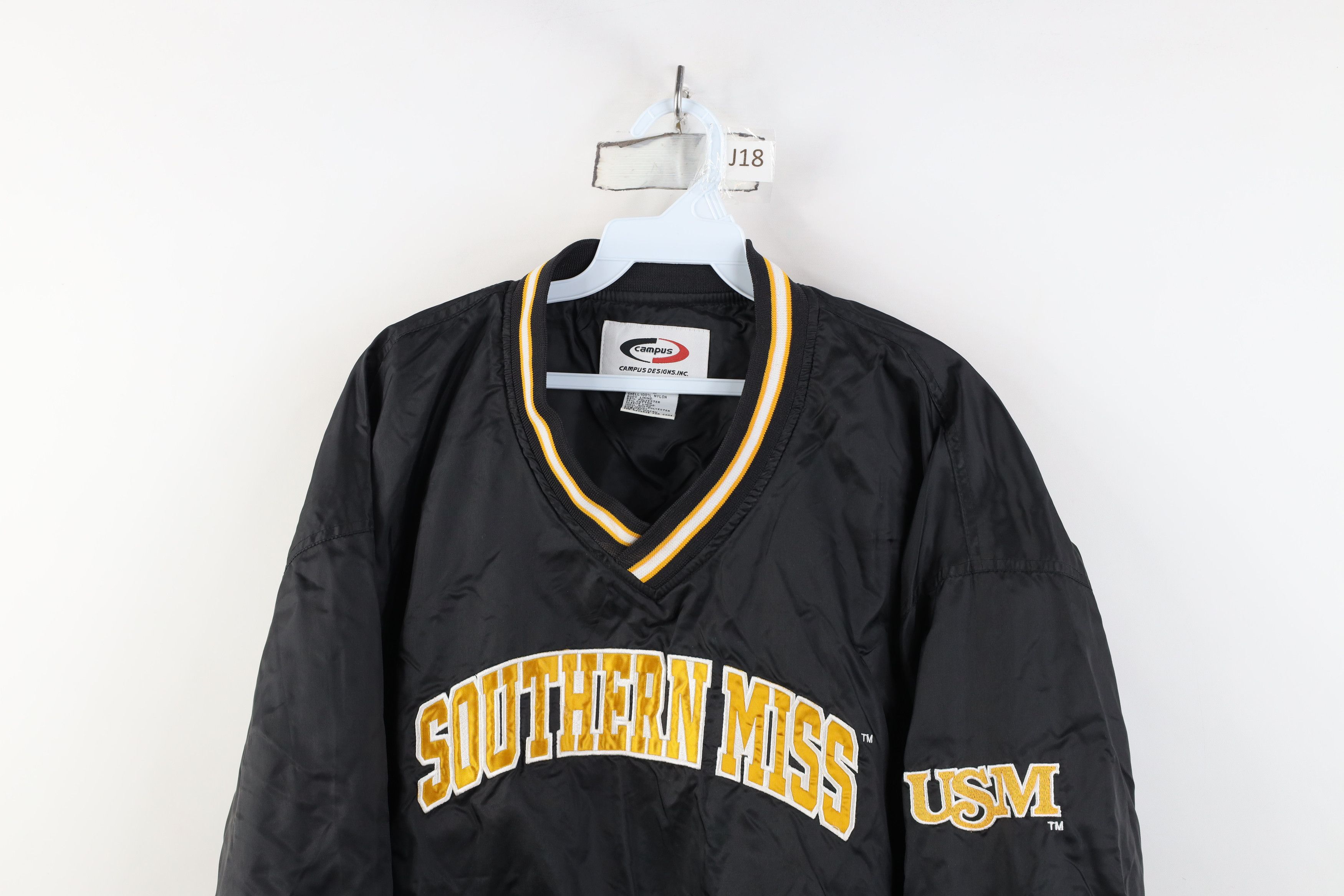 Vintage Vintage 90s University of Southern Mississippi Jacket Size US L / EU 52-54 / 3 - 2 Thumbnail