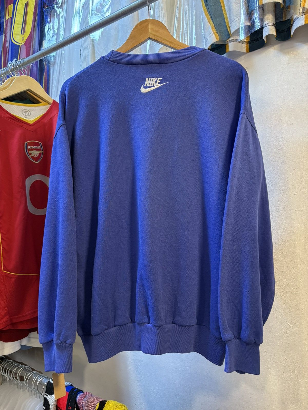 Nike Rare Vintage 90s Paris Saint-Germain Sweatshirt Size US L / EU 52-54 / 3 - 4 Thumbnail