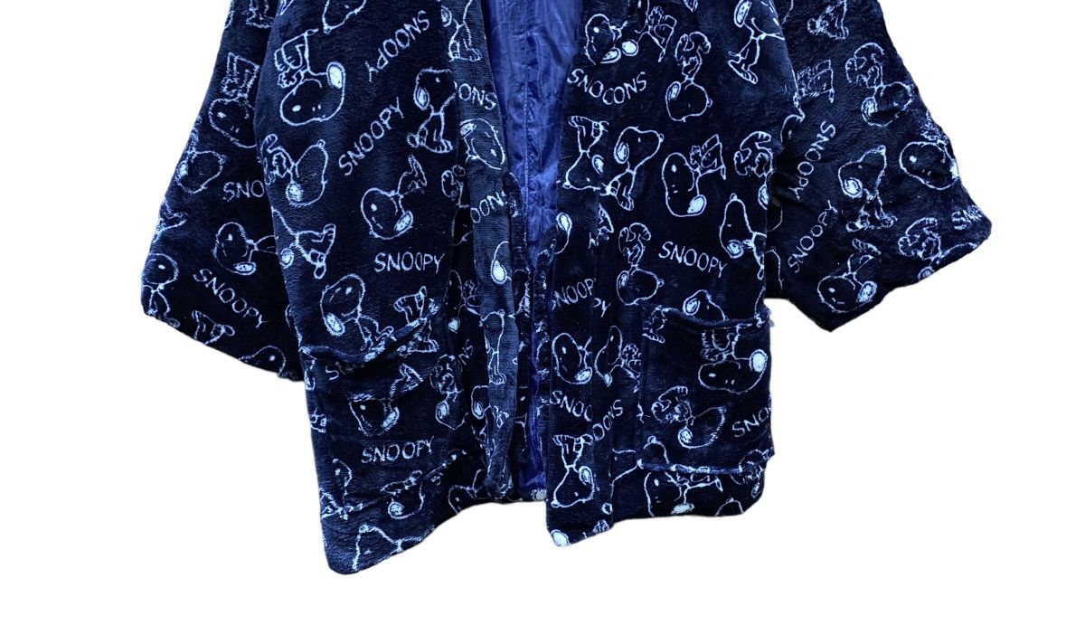 Komono Vtg Snoopy Velvet Kimono (M-L) Size US L / EU 52-54 / 3 - 3 Thumbnail