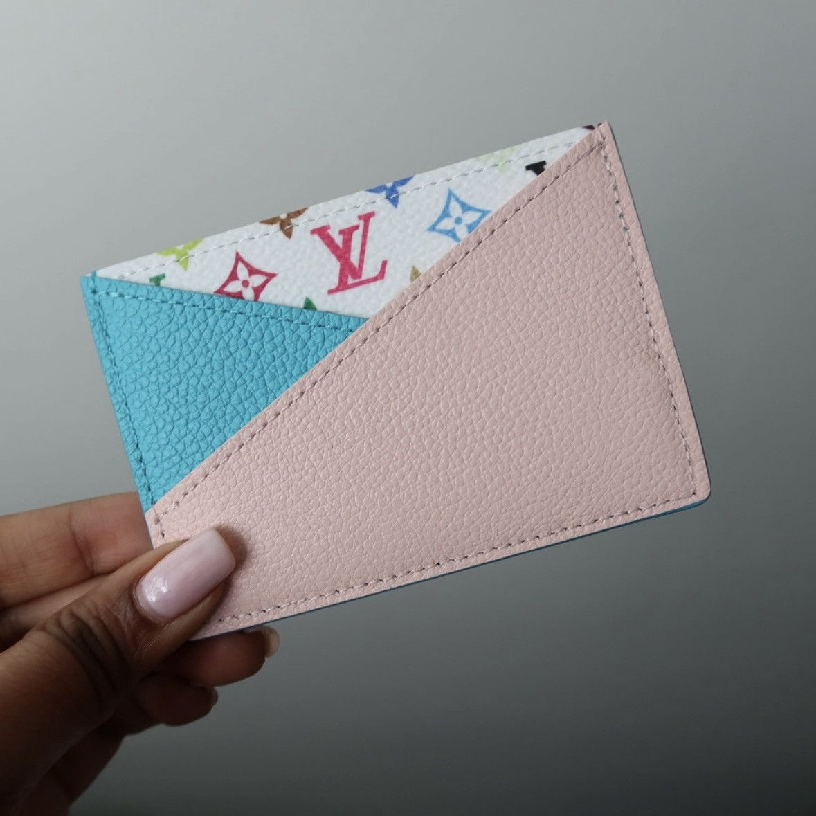 Louis Vuitton × Takashi Murakami Louis Vuitton LV × TM Criss-Cross Card Holder Size ONE SIZE - 6 Thumbnail