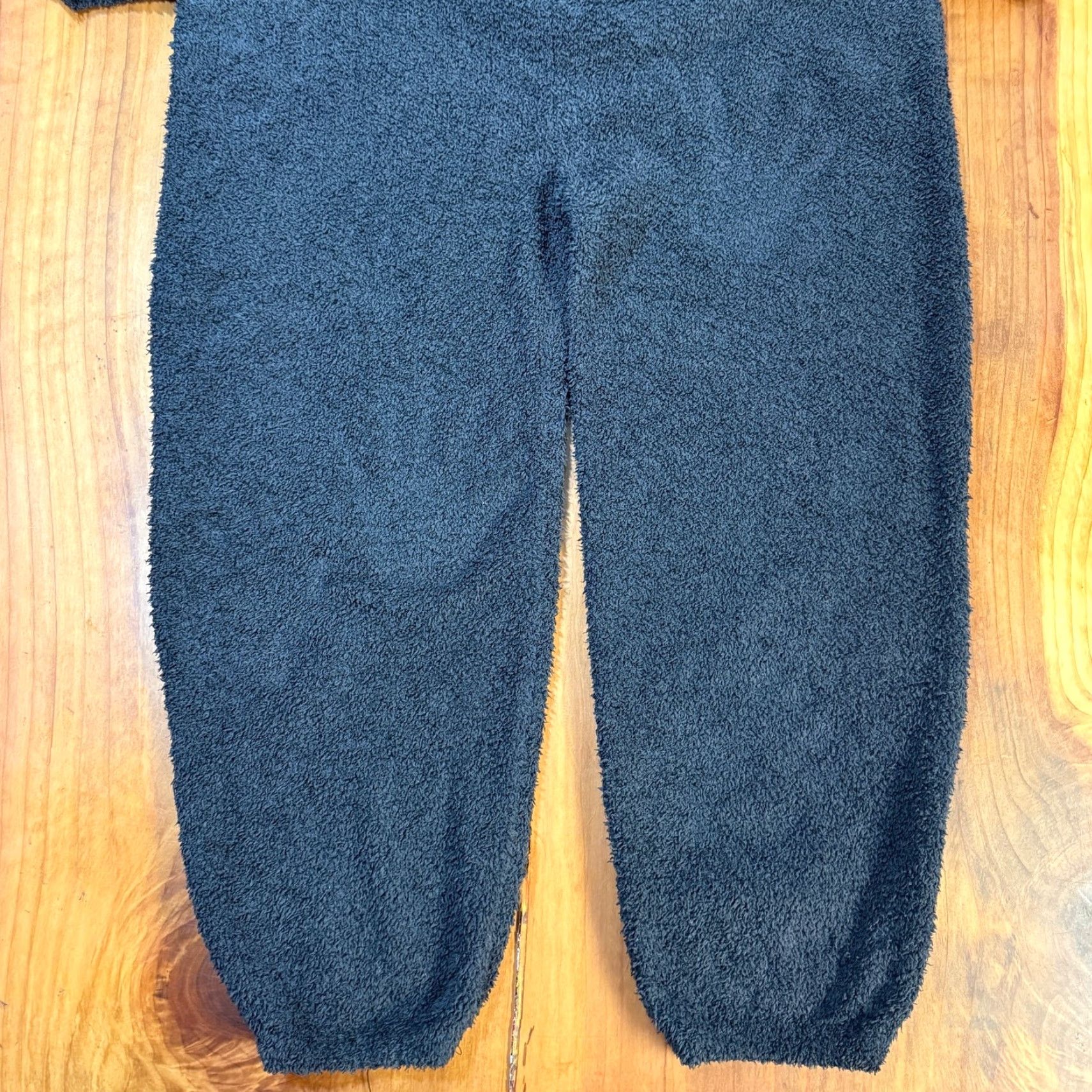 SKIMS SKIMS Jumpsuit Womens 5XL Plus Fleece Hooded Zip Crew Neck Long Sleeve Solid Black Size 40" / US 18 - 3 Thumbnail