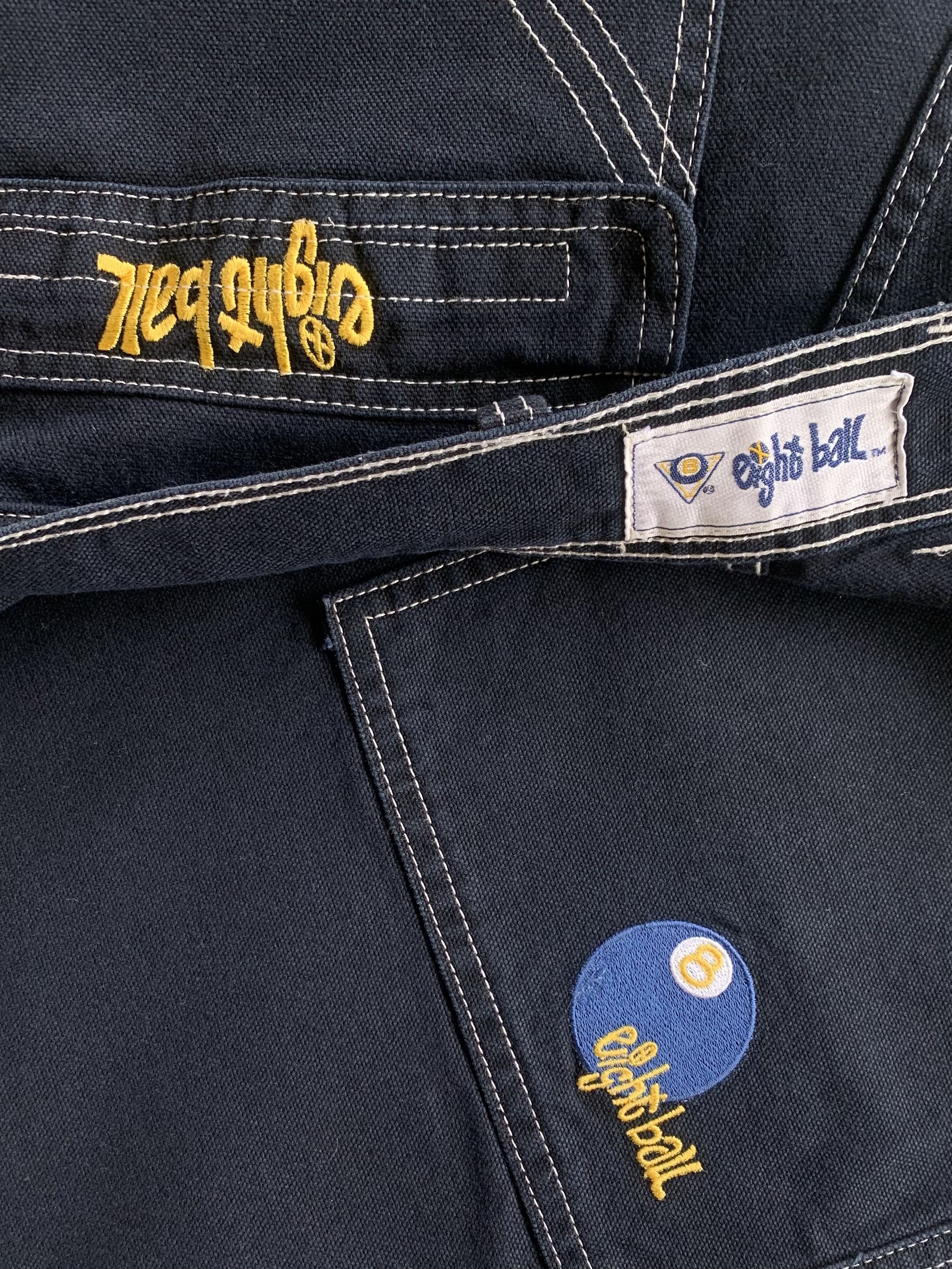 Droors Vintage 90s Eightball Clothing Skateboard Size US 36 / EU 52 - 4 Thumbnail
