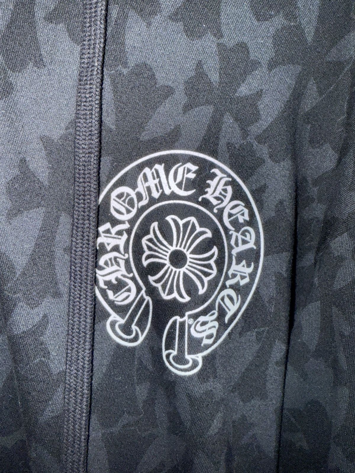 Chrome Hearts Cemetery Cross Zip Up Hoodie