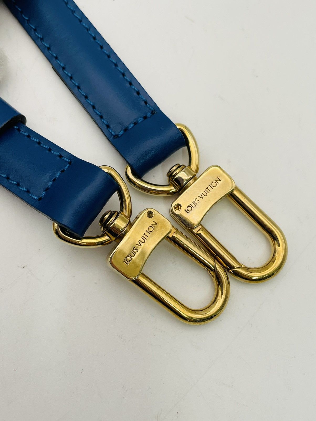 Louis Vuitton Alma PM Blue Leather Epi 2-Way Shoulder Strap Size ONE SIZE - 18 Thumbnail