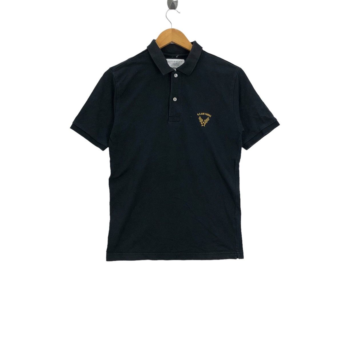 Vintage HOUSTON US AIR Force Usa Polo Shirt