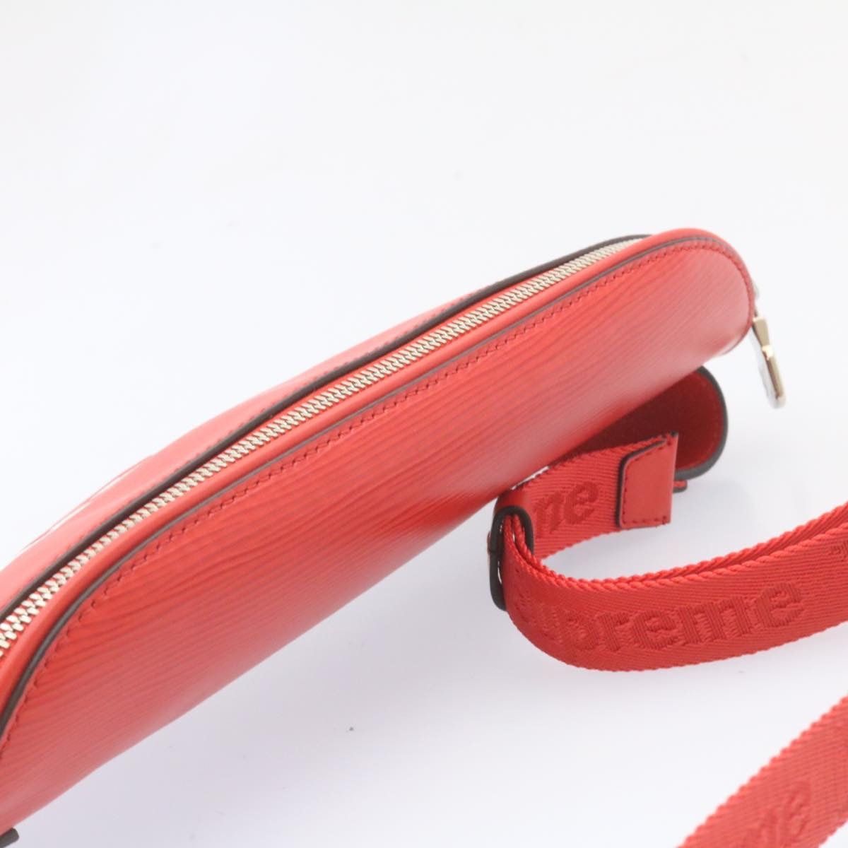 Louis Vuitton LOUIS VUITTON X Supreme Epi Bum Bag Body Bag Red M53418 Size ONE SIZE - 6 Thumbnail