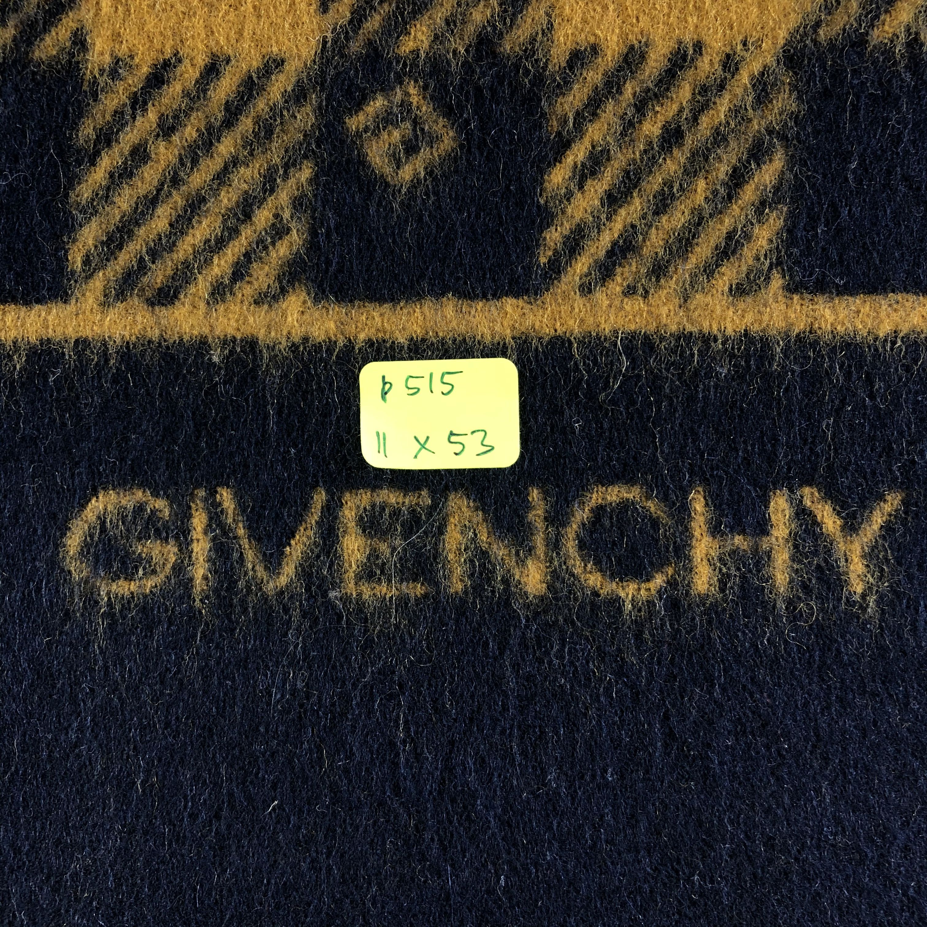 Vintage Givenchy Wool Scarf / Muffler / Neckwear Size ONE SIZE - 6 Thumbnail