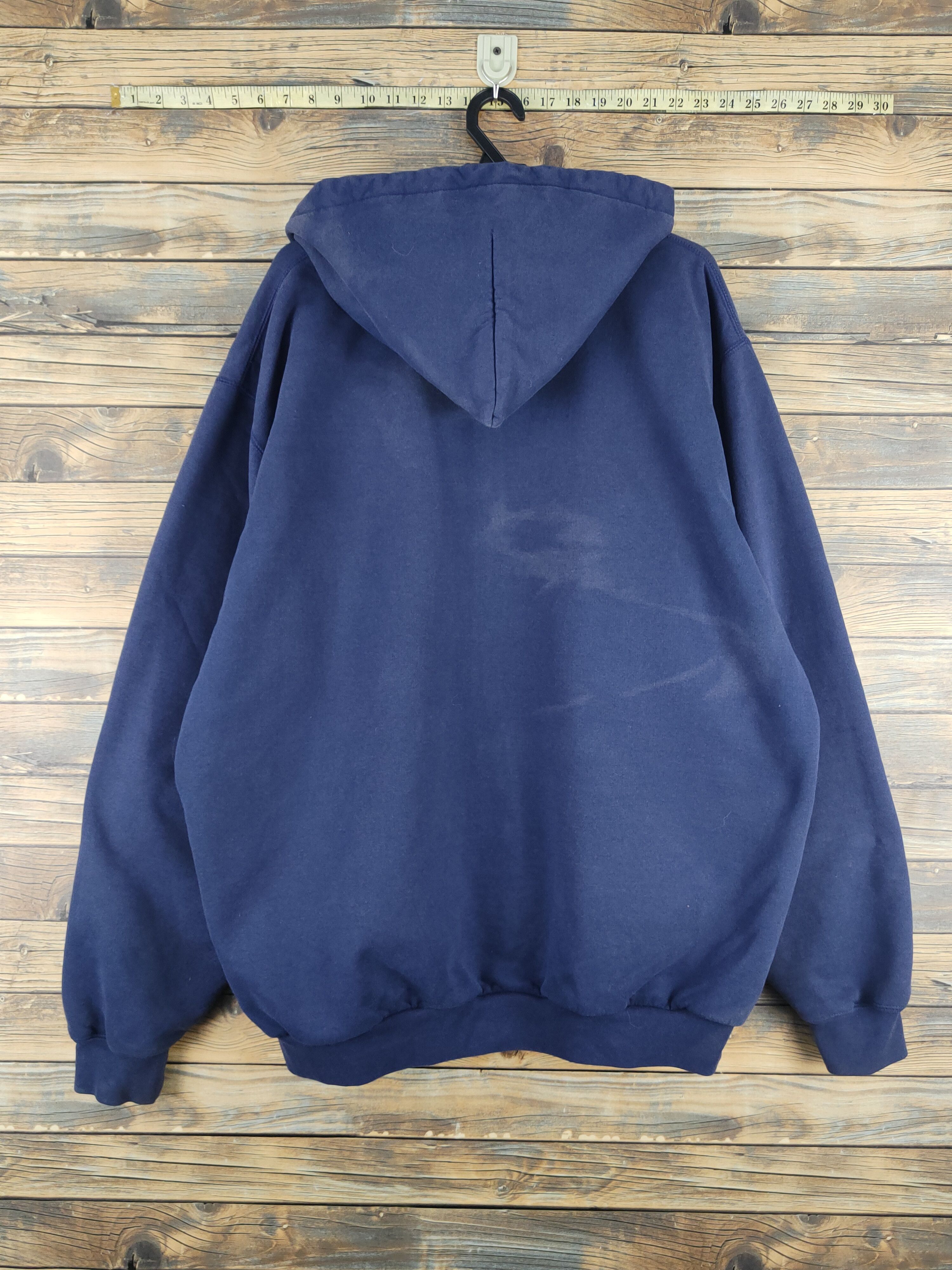 Carhartt DL Carhartt vintage Navy Hoodie Sweaters dikmat #W2153 Size US XL / EU 56 / 4 - 8 Thumbnail