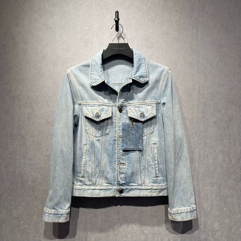 Louis Vuitton Louis Vuitton Brand denim jacket Size US S / EU 44-46 / 1 - 1 Thumbnail