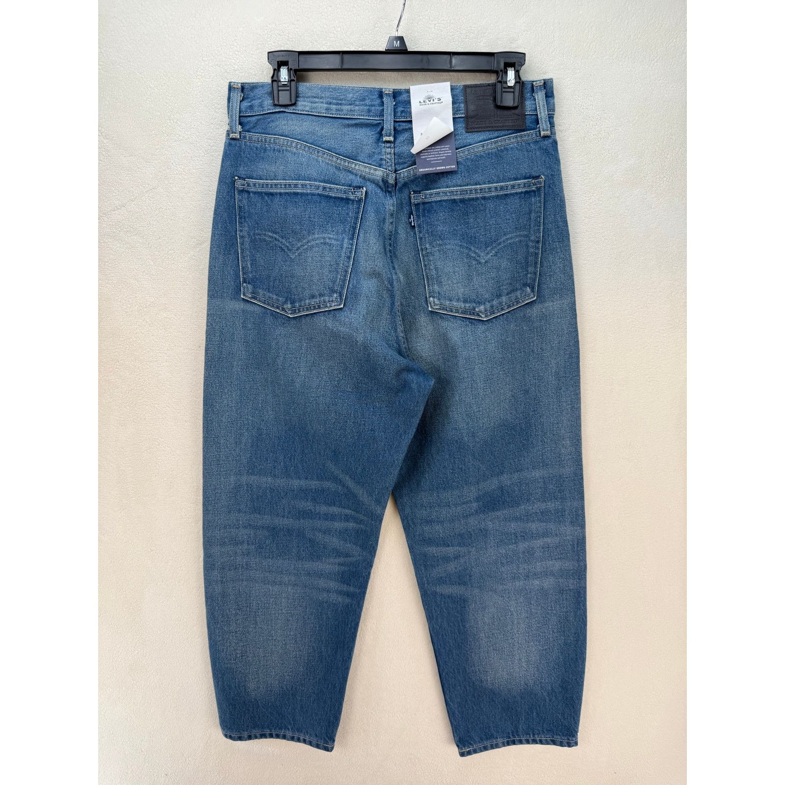 Levi's LEVI'S WOMEN'S 28 MADE & CRAFTED LMC BARREL CROPPED PREMIUM Size 28" / US 6 / IT 42 - 8 Thumbnail