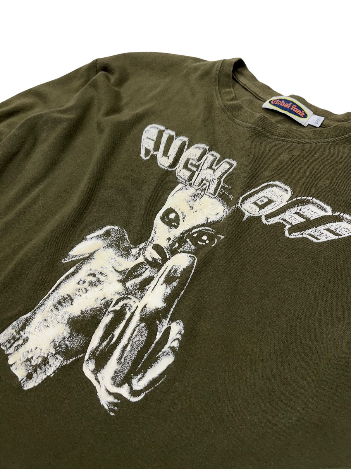 Alien Workshop Vintage Alien Fuck Off Long Sleeve Glows in the Dark Size US L / EU 52-54 / 3 - 3 Thumbnail