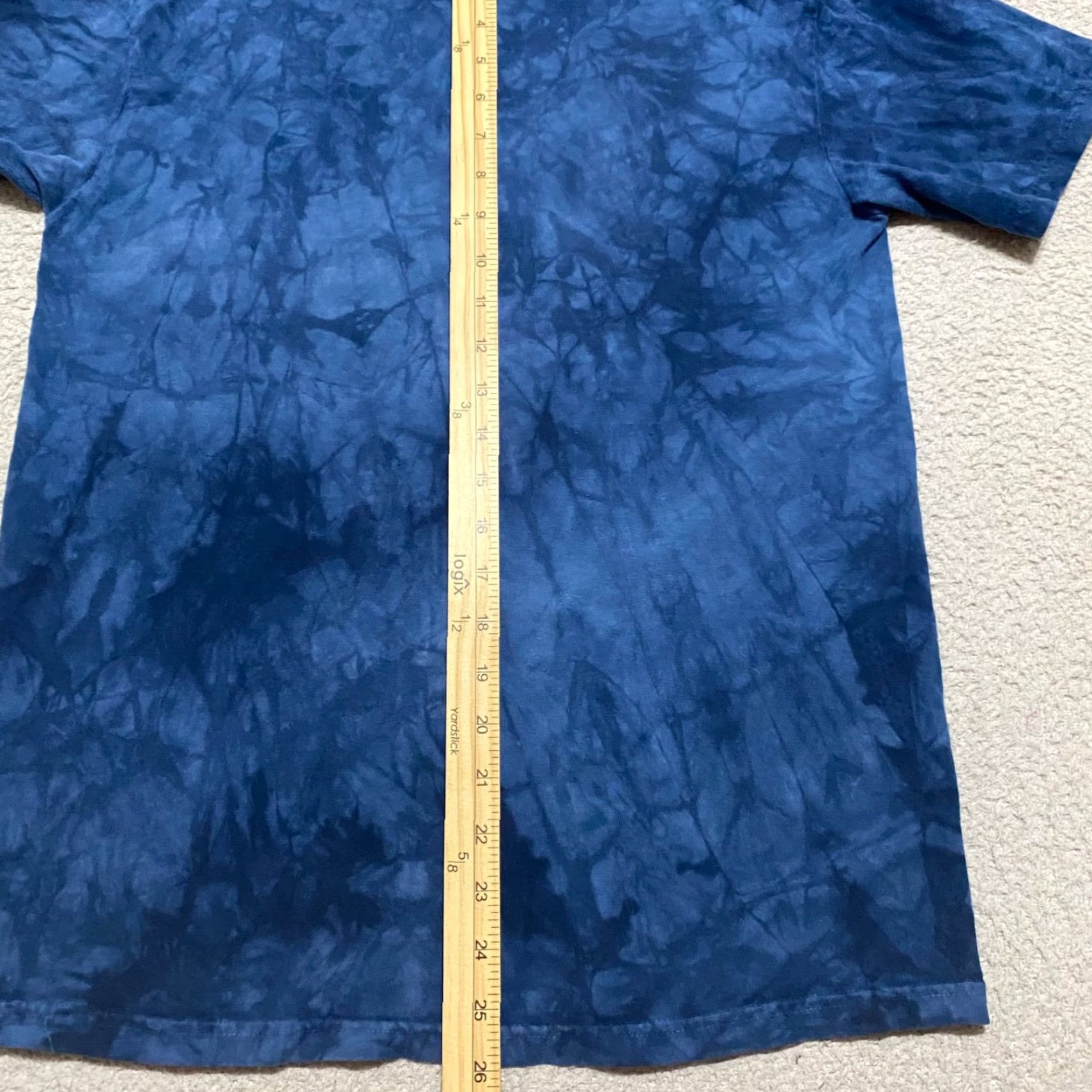 The Mountain The Mountain Mens T-Shirt Small Blue Tie-Dye Dog Lab Love Crew Neck 100% Cotton Shirt Mens Small Blue Tie-Dye Dog Lab Love Animals 90s Hippie Style Size US S / EU 44-46 / 1 - 7 Thumbnail