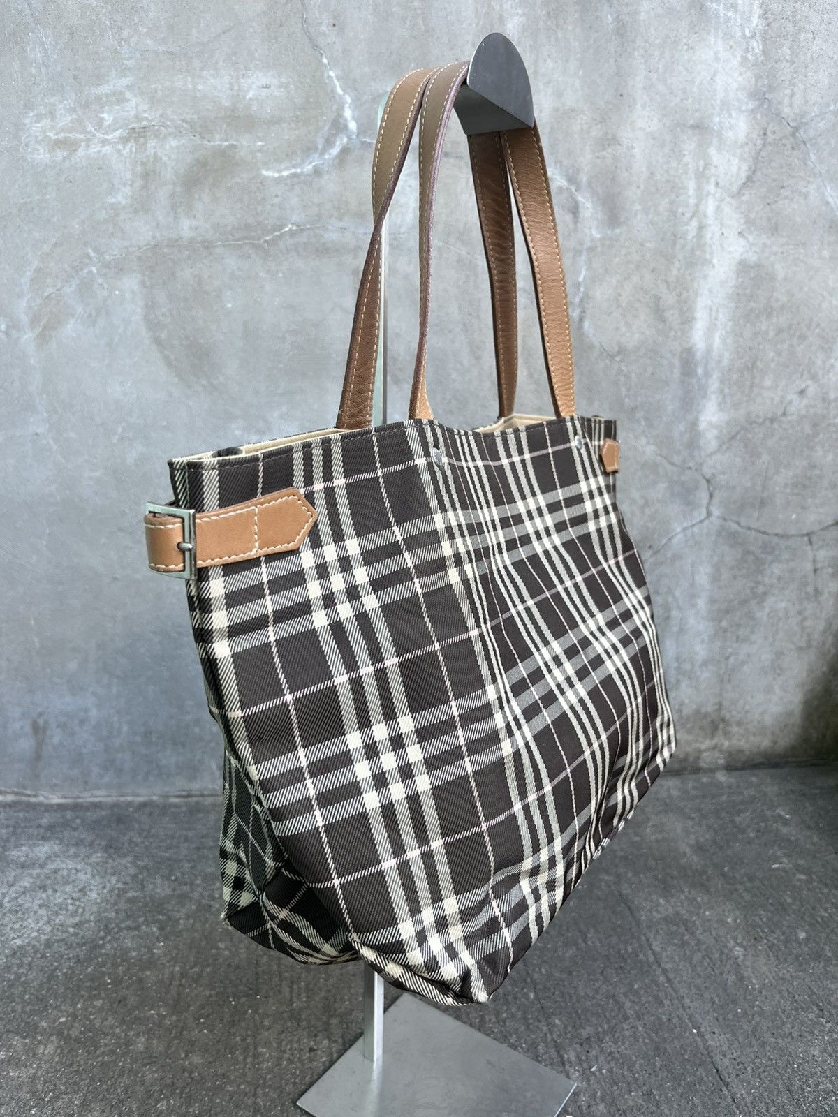Burberry Blue Label Nova Check Tote Bag Size ONE SIZE - 2 Thumbnail