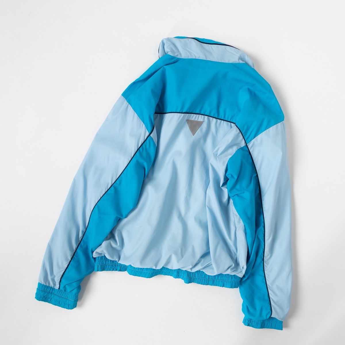 Vintage Rukka Vintage Windbreaker Jacket Blue Full Zip Lightweight Size US L / EU 52-54 / 3 - 3 Thumbnail