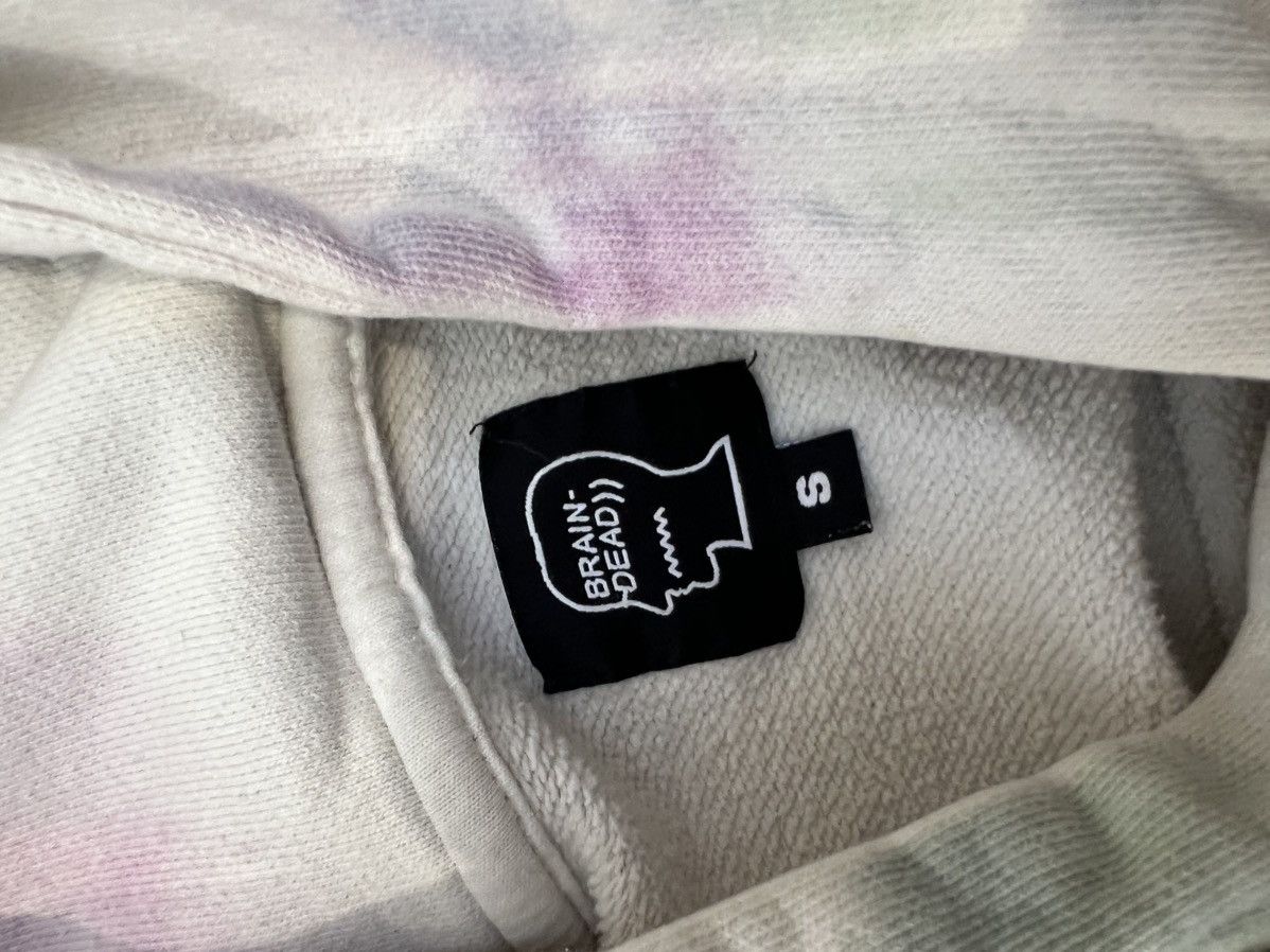 Brain Dead Brain Dead Shout PVC Patch Hooded sweatshirt Pigment dye Size US S / EU 44-46 / 1 - 3 Thumbnail