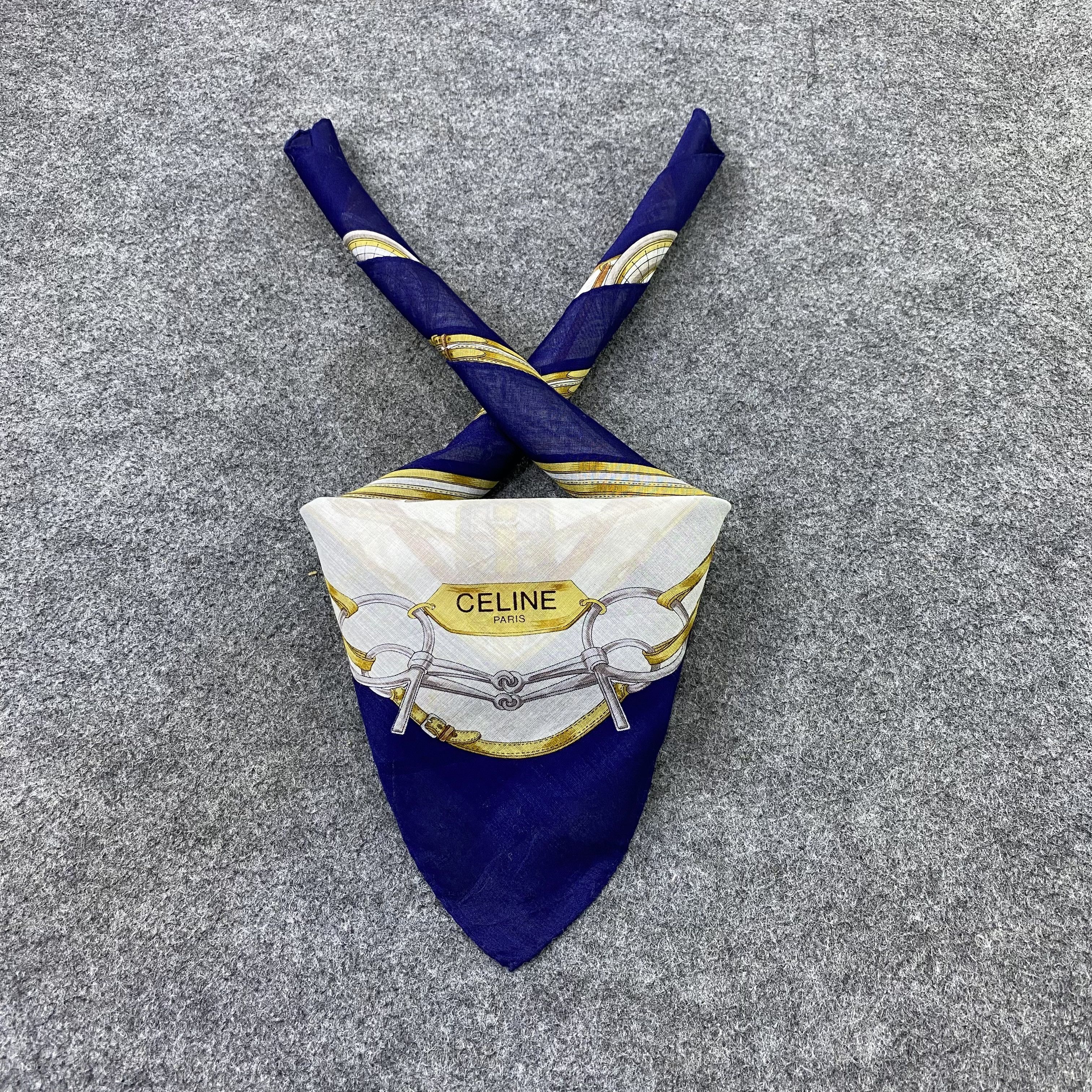 Celine Celine Handkerchief / Bandana / Neckerchief-B2166 Size ONE SIZE - 2 Thumbnail