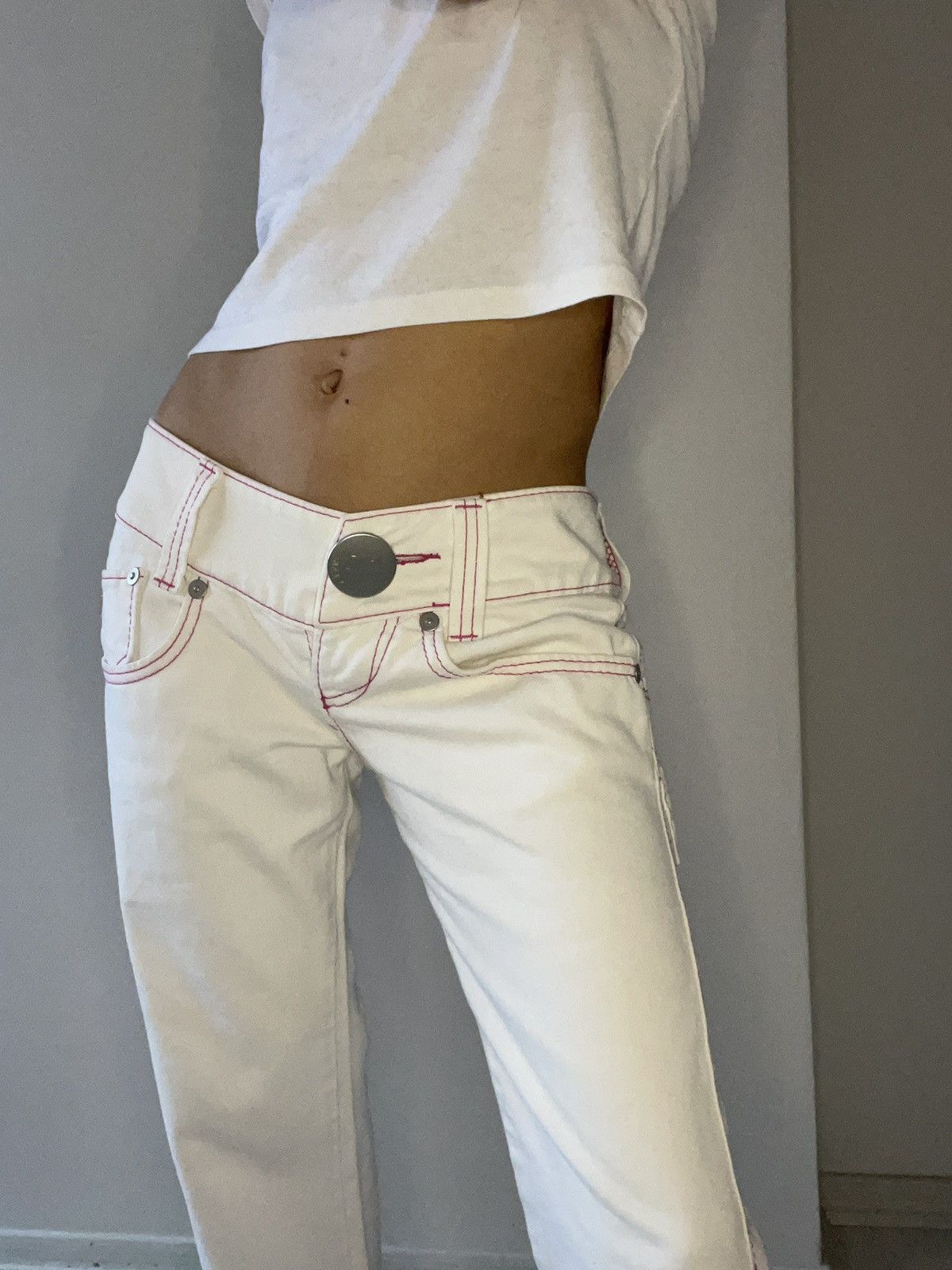 Miss Sixty y2k Miss Sixty jean capri Size 25" / US 0 / IT 36 - 4 Thumbnail