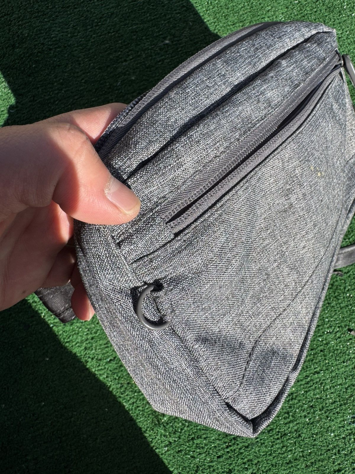 Target Basics Grey Waist/Shoulder bag w/ adjustable straps Size ONE SIZE - 5 Thumbnail