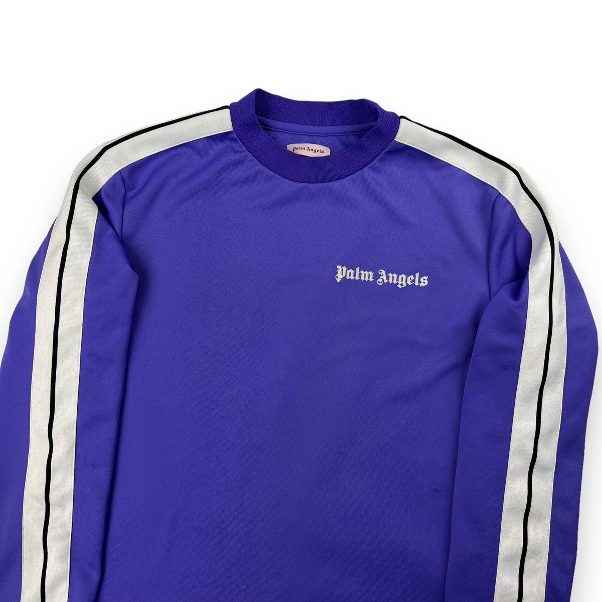 Palm Angels Palm Angels Purple Track Sweatshirt Size US S / EU 44-46 / 1 - 1 Thumbnail