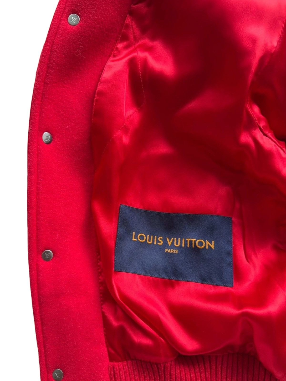 Louis Vuitton Louis Vuitton X Pharrell 52 Varsity Blouson Leather Jacket Size US L / EU 52-54 / 3 - 8 Thumbnail