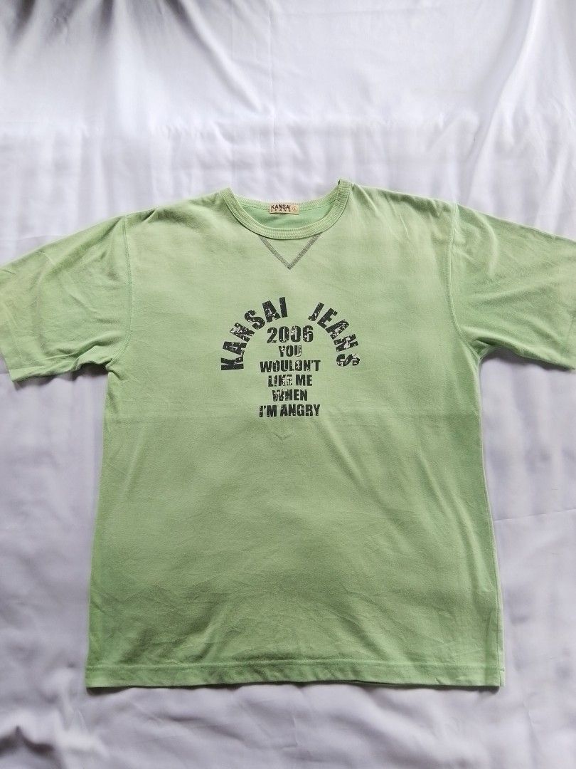 Kansai Yamamoto Vintage Kansai Jeans Tee Size US L / EU 52-54 / 3 - 1 Thumbnail