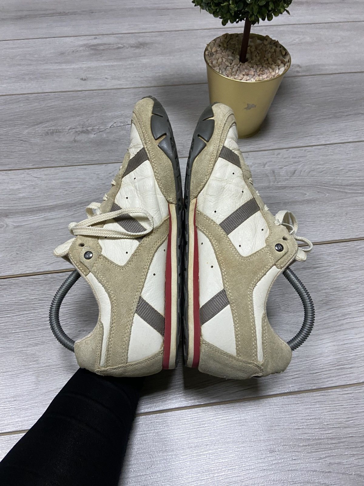 Diesel Diesel vintage Mercer leather sneakers Size US 9 / IT 39 - 11 Thumbnail