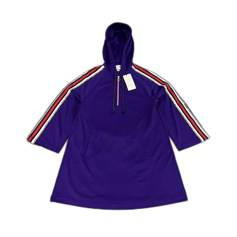 Gucci Gucci Hooded Dress with Side Stripes-2506 Size US 9.5 / IT 39.5 - 1 Thumbnail