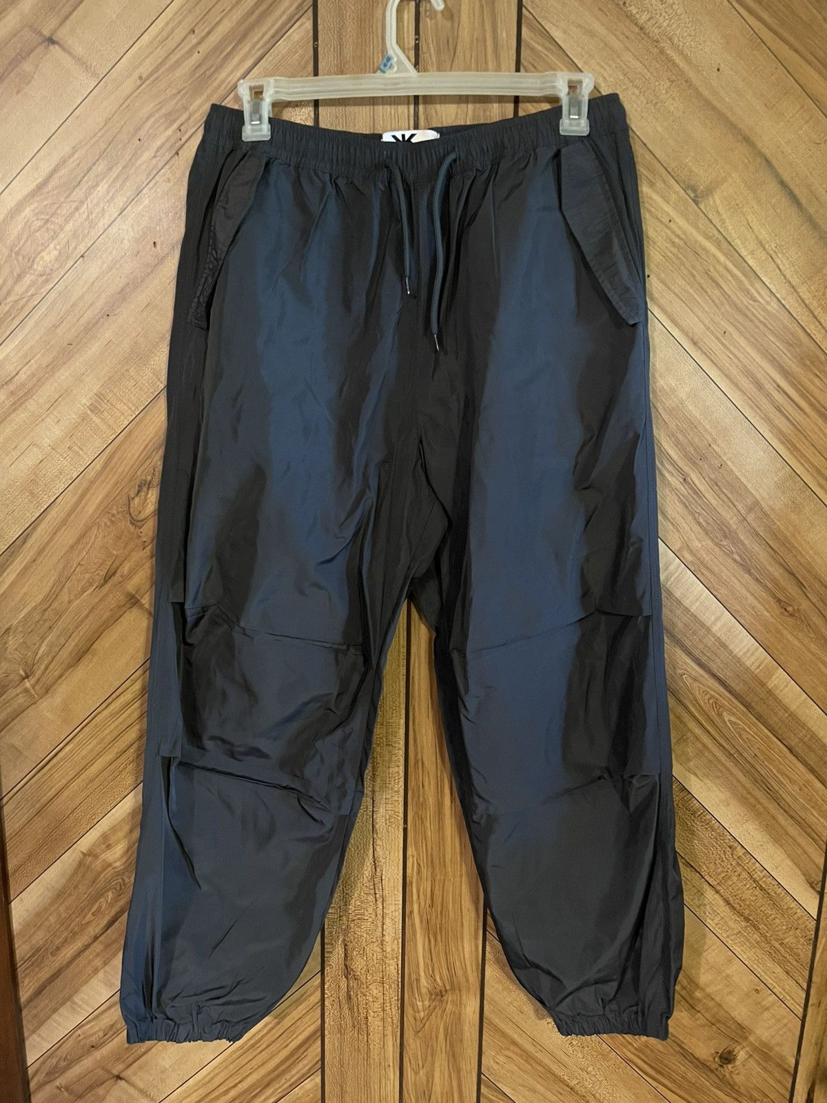Other Kook N Keech Mens 36 Dark Gray Wind Suit Track Pants Jogger Size US 36 / EU 52 - 2 Thumbnail