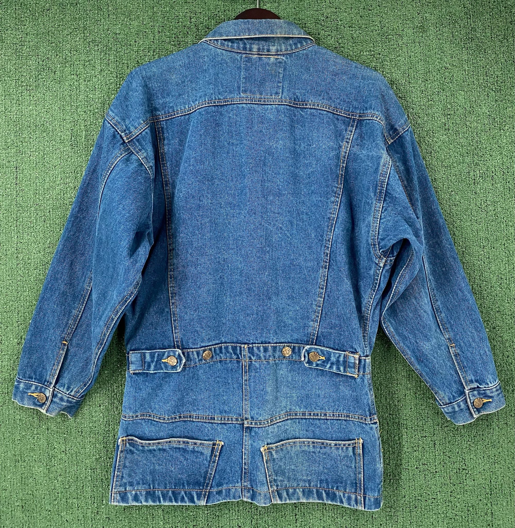 Vintage 90’s American Beauties Denim Clenched Waist Jacket Small Size S / US 4 / IT 40 - 6 Thumbnail
