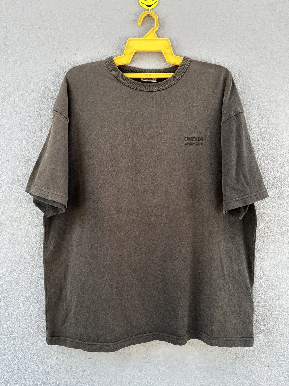 Beams Japan Thrashed Oneita Power T X beams Embroidery Logo Blank Tee Size US XL / EU 56 / 4 - 1 Thumbnail