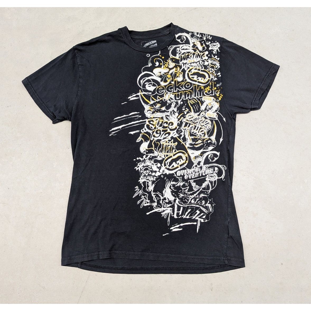 Ecko Unltd. × Vintage Y2K Ecko Unltd essential graffiti print t-shirt Size US M / EU 48-50 / 2 - 1 Thumbnail