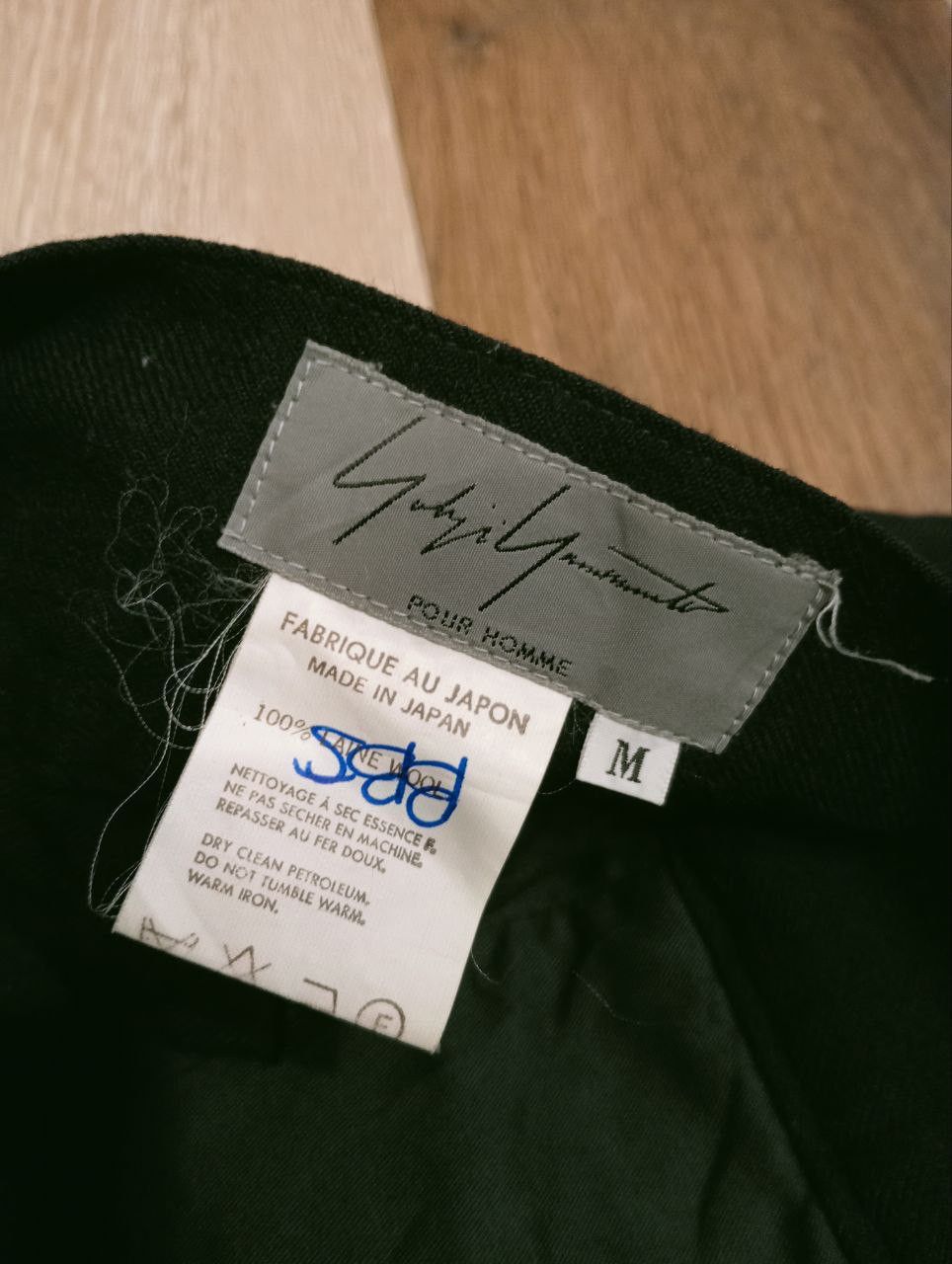 Yohji Yamamoto RARE YOHJI YAMAMOTO POUR HOMME SIGNATURE VINTAGE WOOL PANTS Size US 32 / EU 48 - 6 Thumbnail