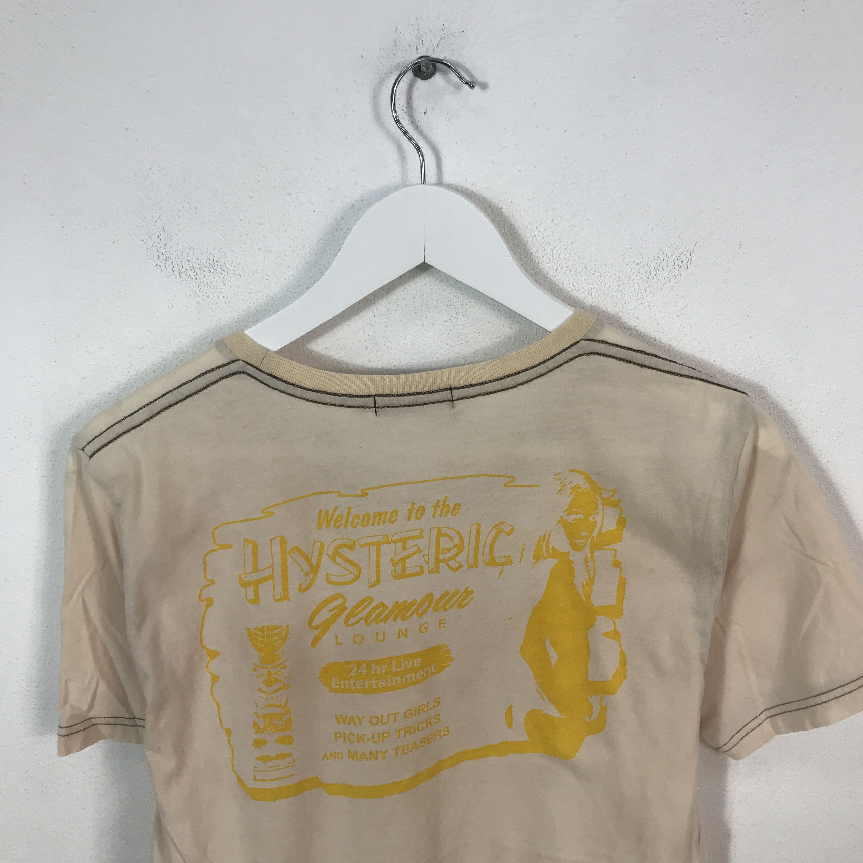Hysteric Glamour hysteric glamour lounge faded t-shirt Size US M / EU 48-50 / 2 - 4 Thumbnail