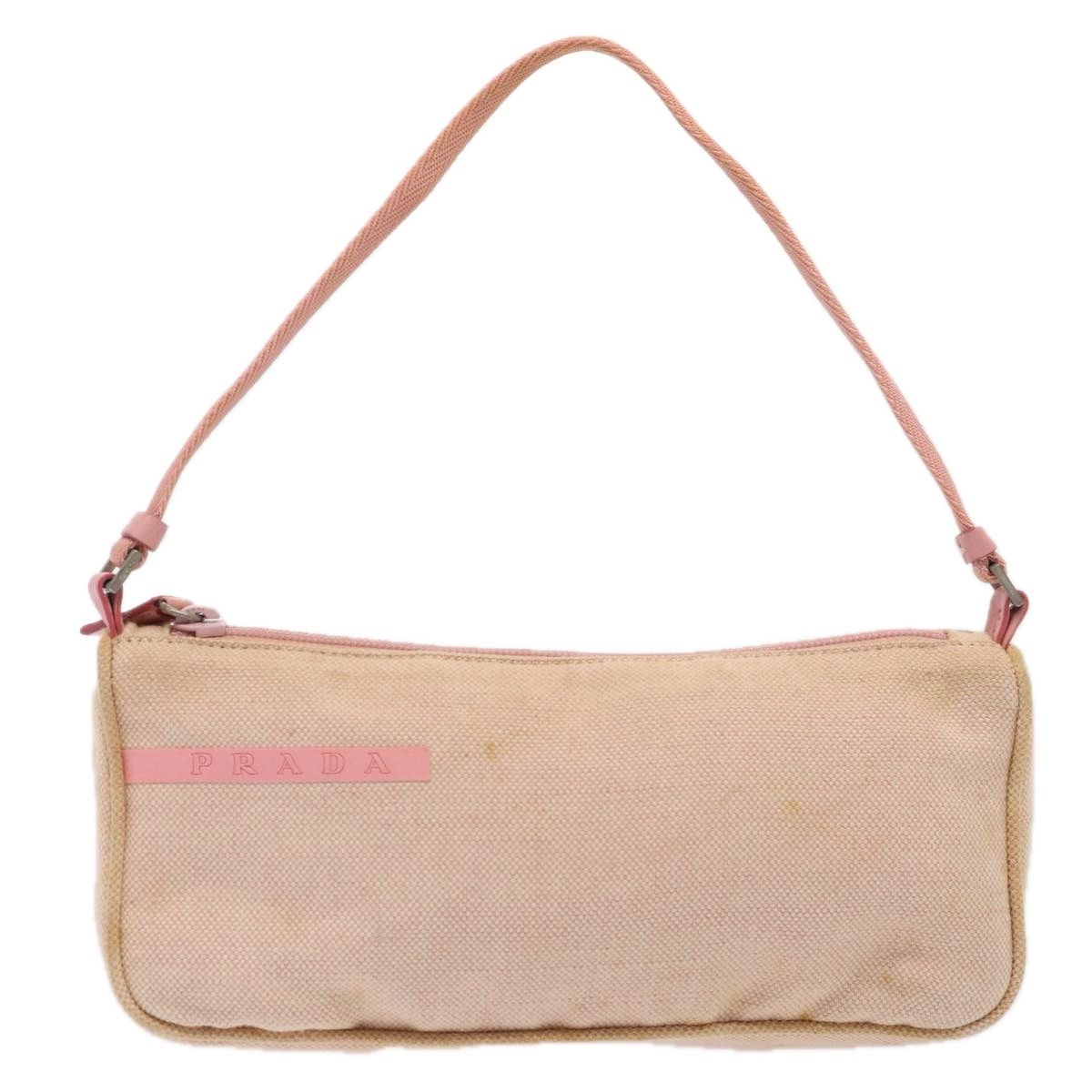 Prada Sports Pink Canvas Clutch Bag (Pre-Owned) Size ONE SIZE - 1 Thumbnail