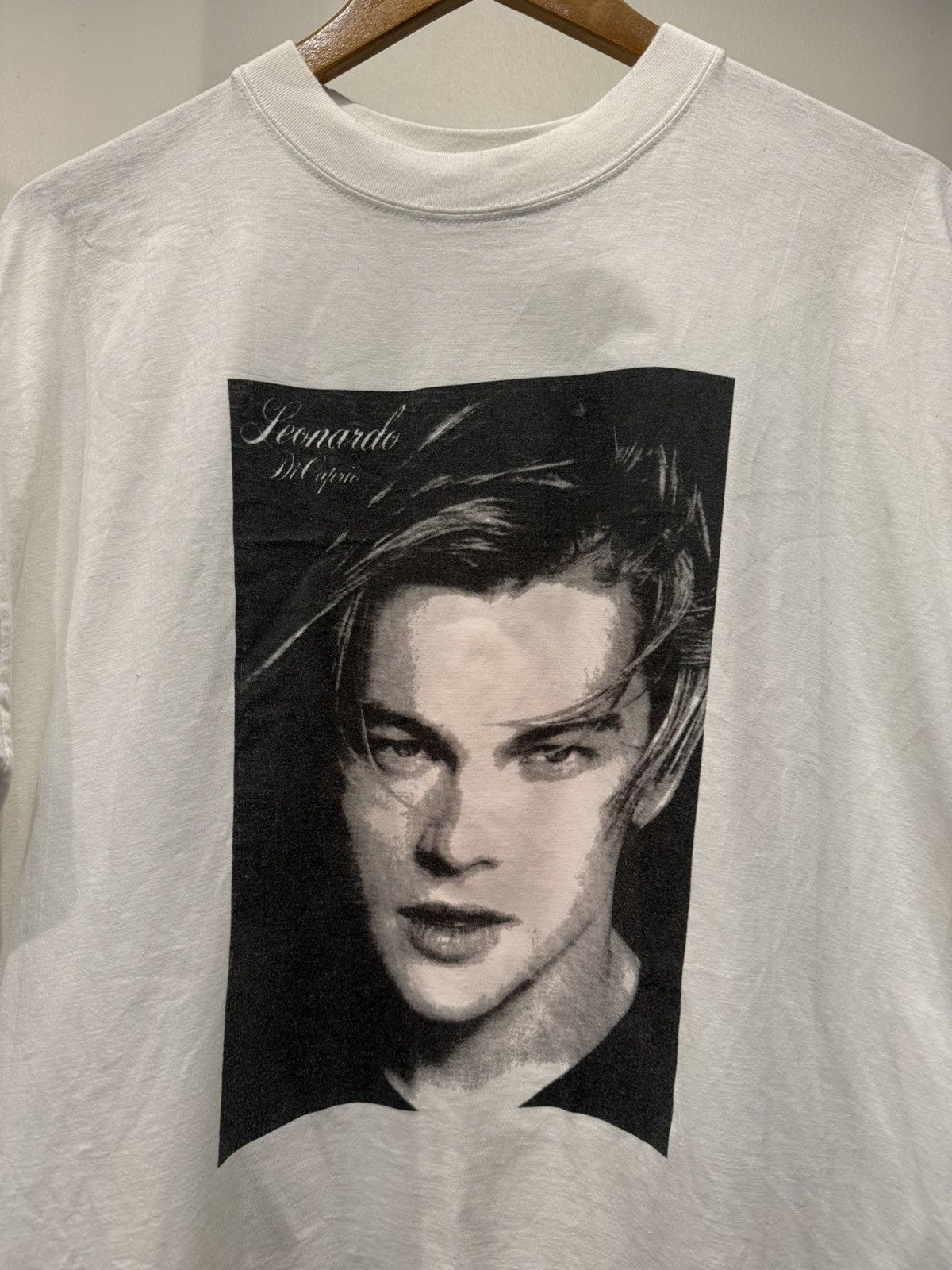 Other Vintage 90s Leonardo Dicaprio T-Shirt Size US XL / EU 56 / 4 - 2 Thumbnail