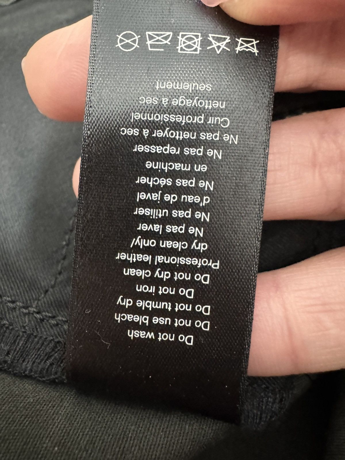 Rag & Bone EUC Rag & Bone Lambskin Leather Skinny Pants in Black Size 23" - 11 Thumbnail
