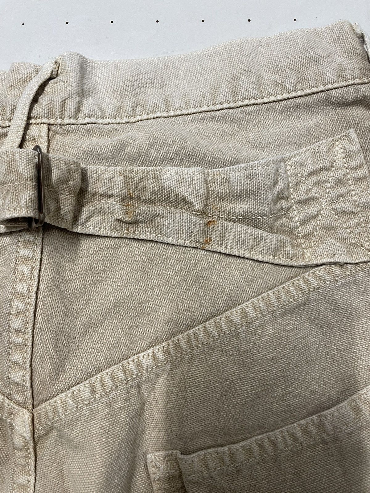 Kapital Kapital Adjustable-Back Canvas Pants Size 27" / US 4 / IT 40 - 4 Thumbnail