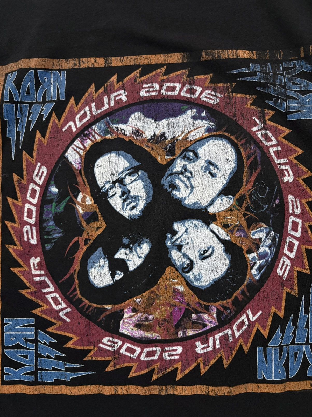 Band Tees 00’s Korn 2006 Tour Tee Giant Tag Vintage y2k Tee Size US XXL / EU 58 / 5 - 2 Thumbnail