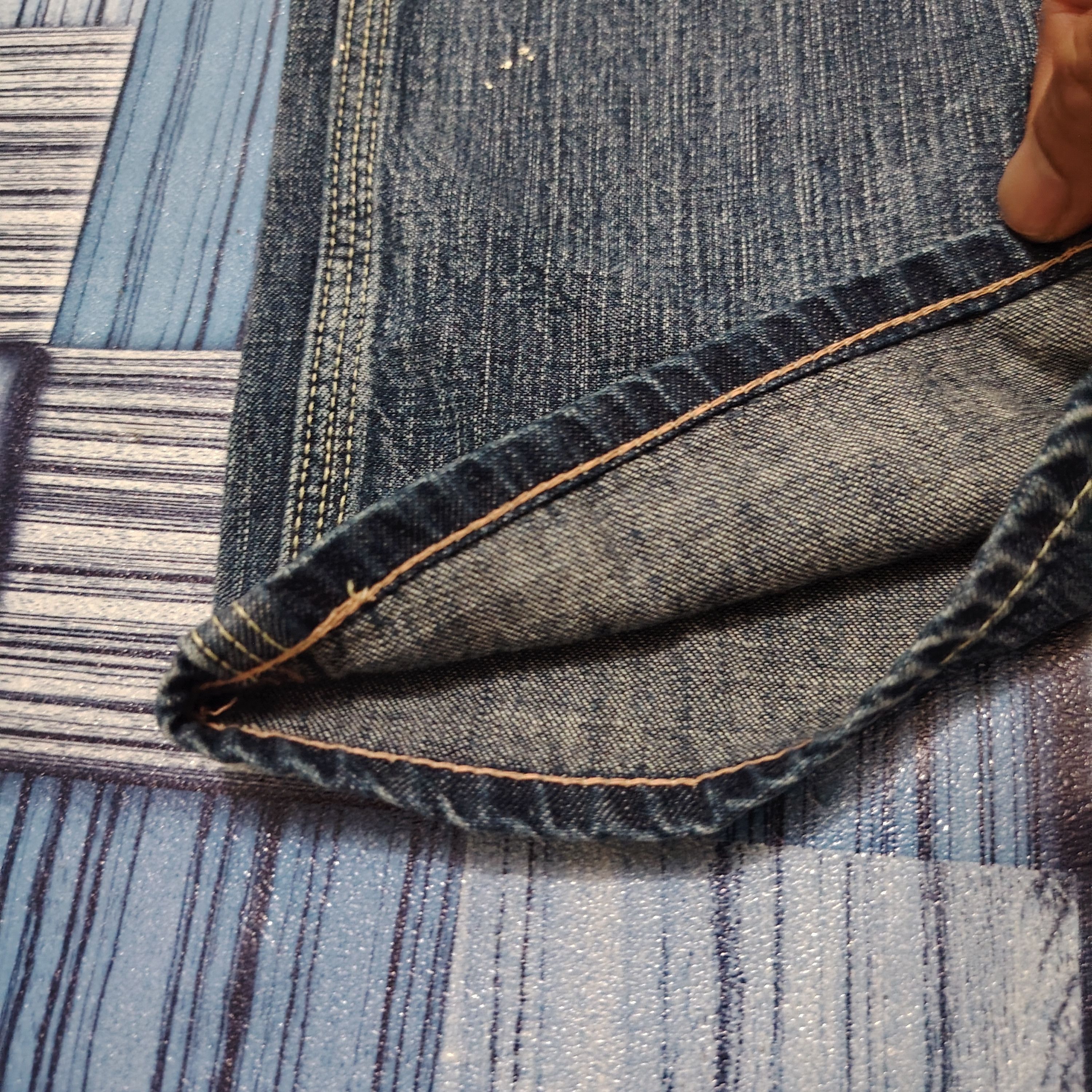 Kapital Kountry 💥Insane💥 Vtg Denim & Dungaree Patchwork design soft denim Size US 30 / EU 46 - 6 Thumbnail