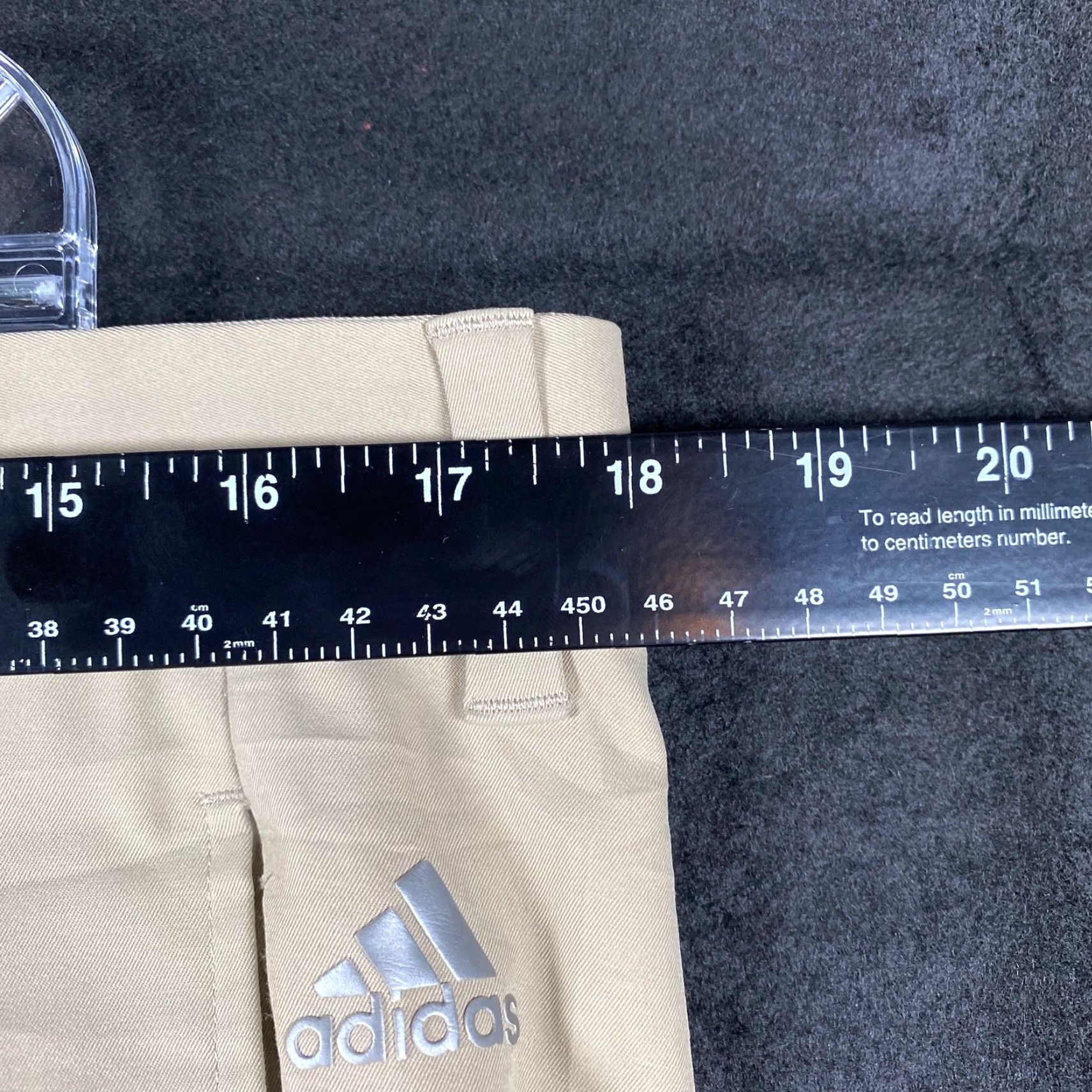 Adidas Adidas Mens Pants Tan Athletic Golf Performance Straight Stretch Pockets 34x32 Size US 36 / EU 52 - 6 Thumbnail