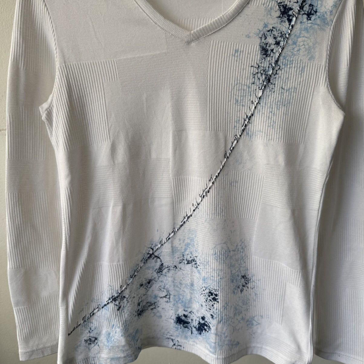 If Six Was Nine VINTAGE TORNADO MART RIBBED ICE SPLASH THUNDER LONG-SLEEVE Size US M / EU 48-50 / 2 - 4 Thumbnail