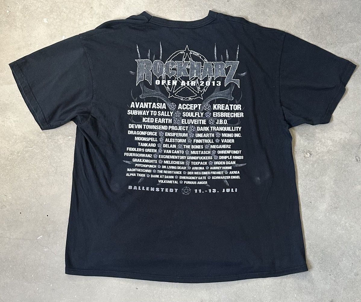 Vintage VINTAGE ROCKHARZ KREATIF ACCEPT SOULFLY BAND EVENT TEE Size US XXL / EU 58 / 5 - 6 Thumbnail